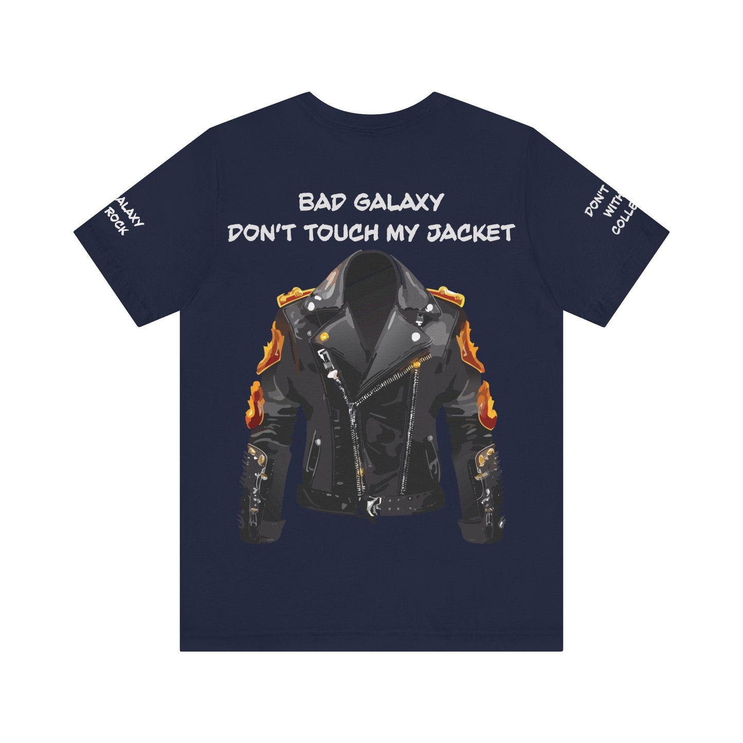Punk Rock Tee Shirt From Bad Galaxy Made To Order 100 Percent Cotton Eco Friendly Inks
