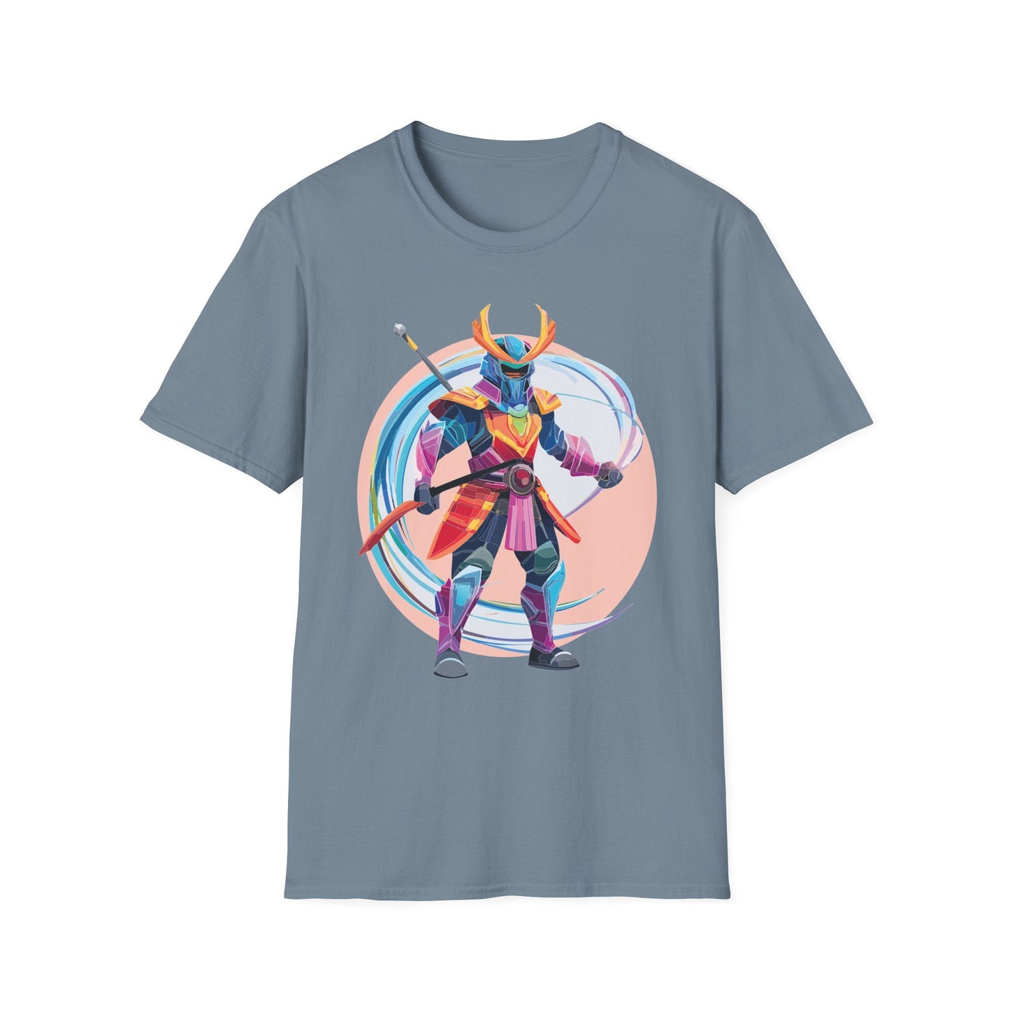 Samurai Shirt Unisex Softstyle T Shirt Gildan 64000 Ring Spun Cotton Tee For Everyday Comfort