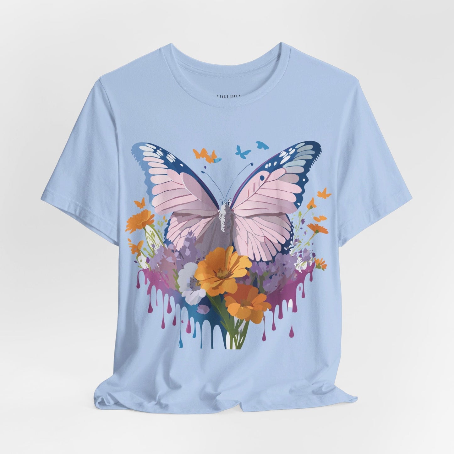 Adelpha Butterfly Graphic Tee Unisex Vintage Inspired Art Design Short Sleeve