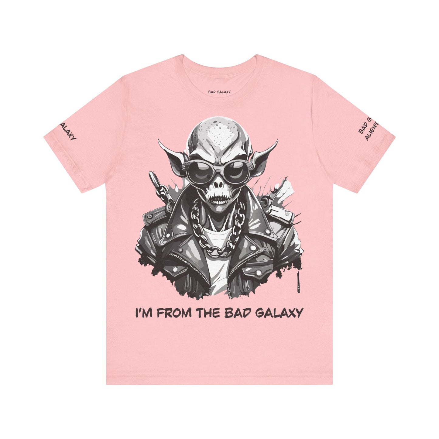 Alien Tee Shirt From Bad Galaxy Made To Order 100 Percent Cotton Eco Friendly Inks Free Shipping