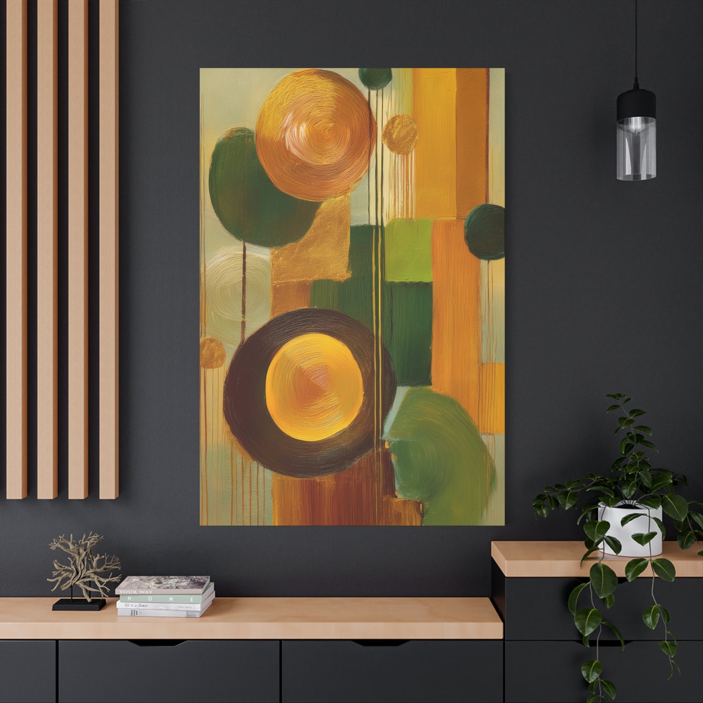 Abstract Geometric Painting Print Canvas 20x24,20x30,24x30 24x32,24x36,30x40 32x48,36x48,40x60 Pine-Wood Inner Frame ABS-58