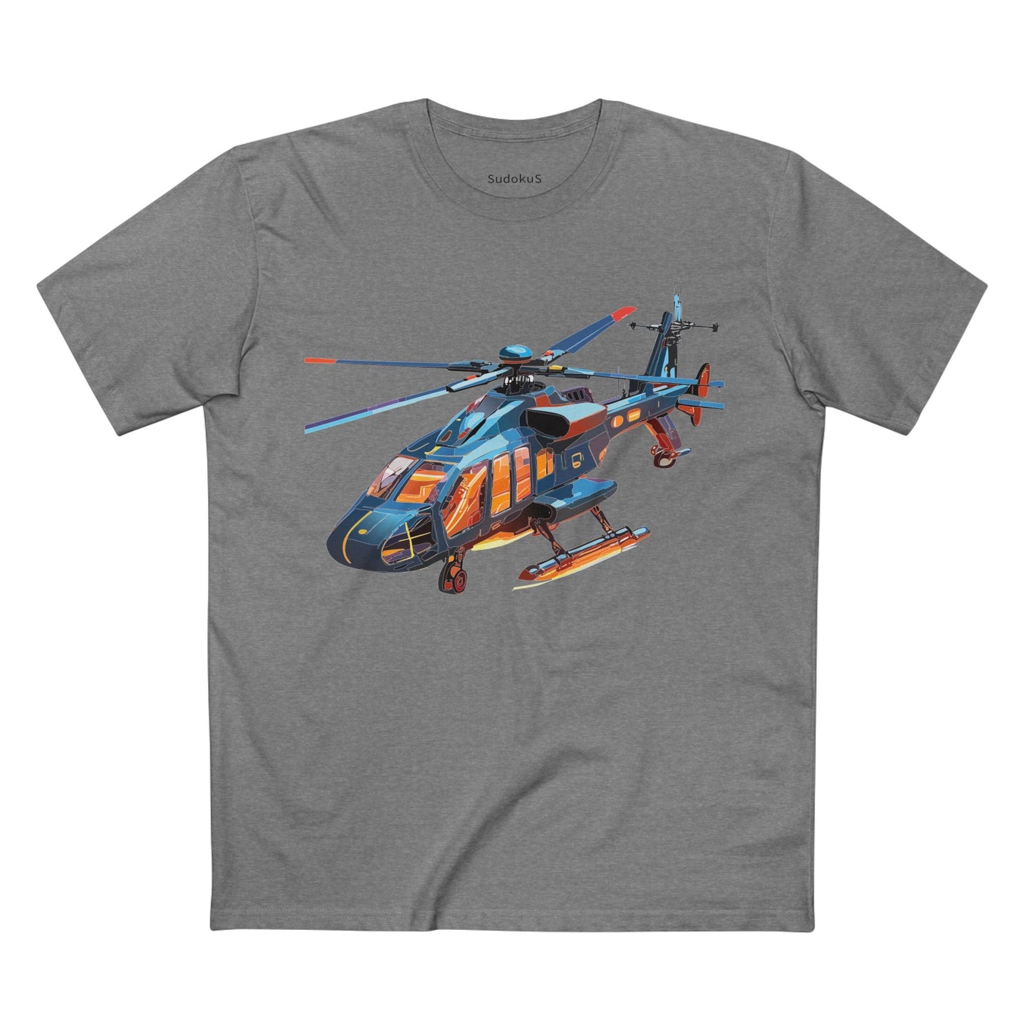 Chopper Graphic Unisex 100 Cotton Staple Tee 3