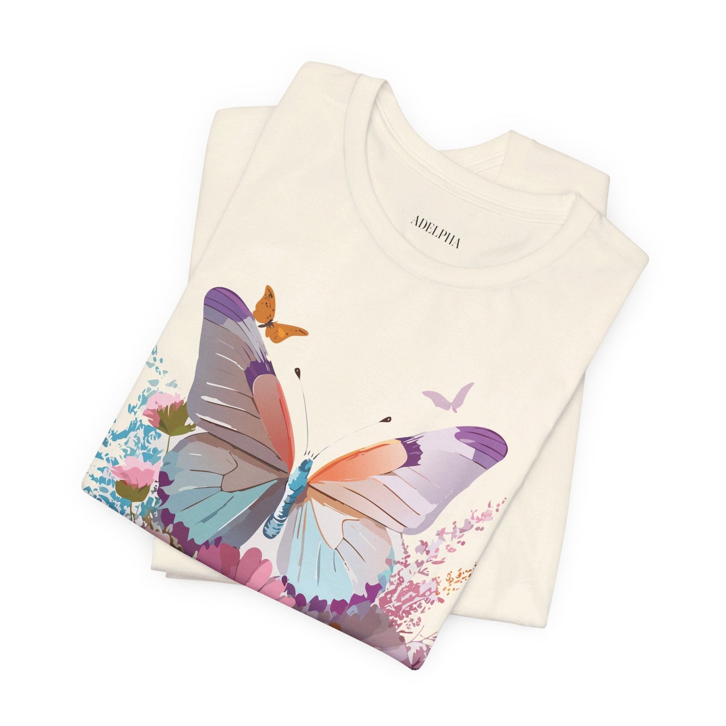 Butterfly Graphic Tee Adelpha Vintage Inspired Unisex Short Sleeve Shirt