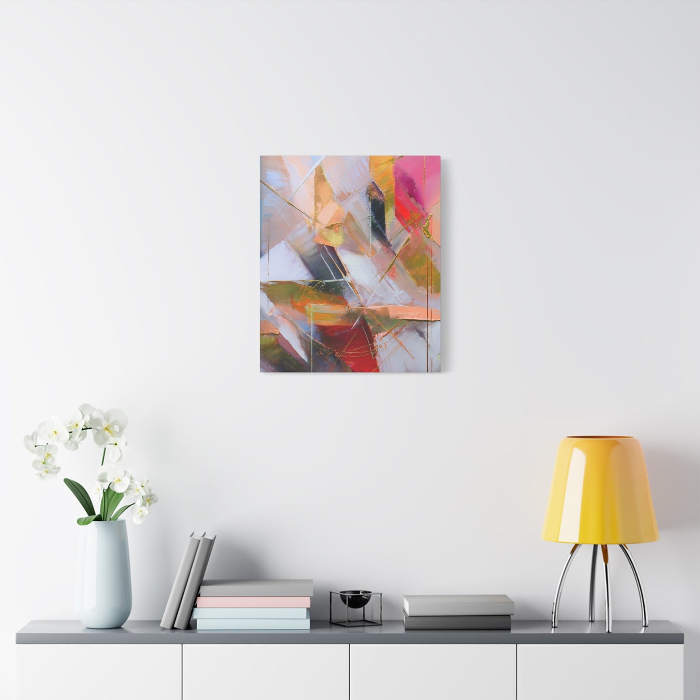 Abstract Oil Painting Print Canvas 20x24,20x30,24x30 24x32,24x36,30x40 32x48,36x48,40x60 Pine-Wood Inner Frame ABS-179