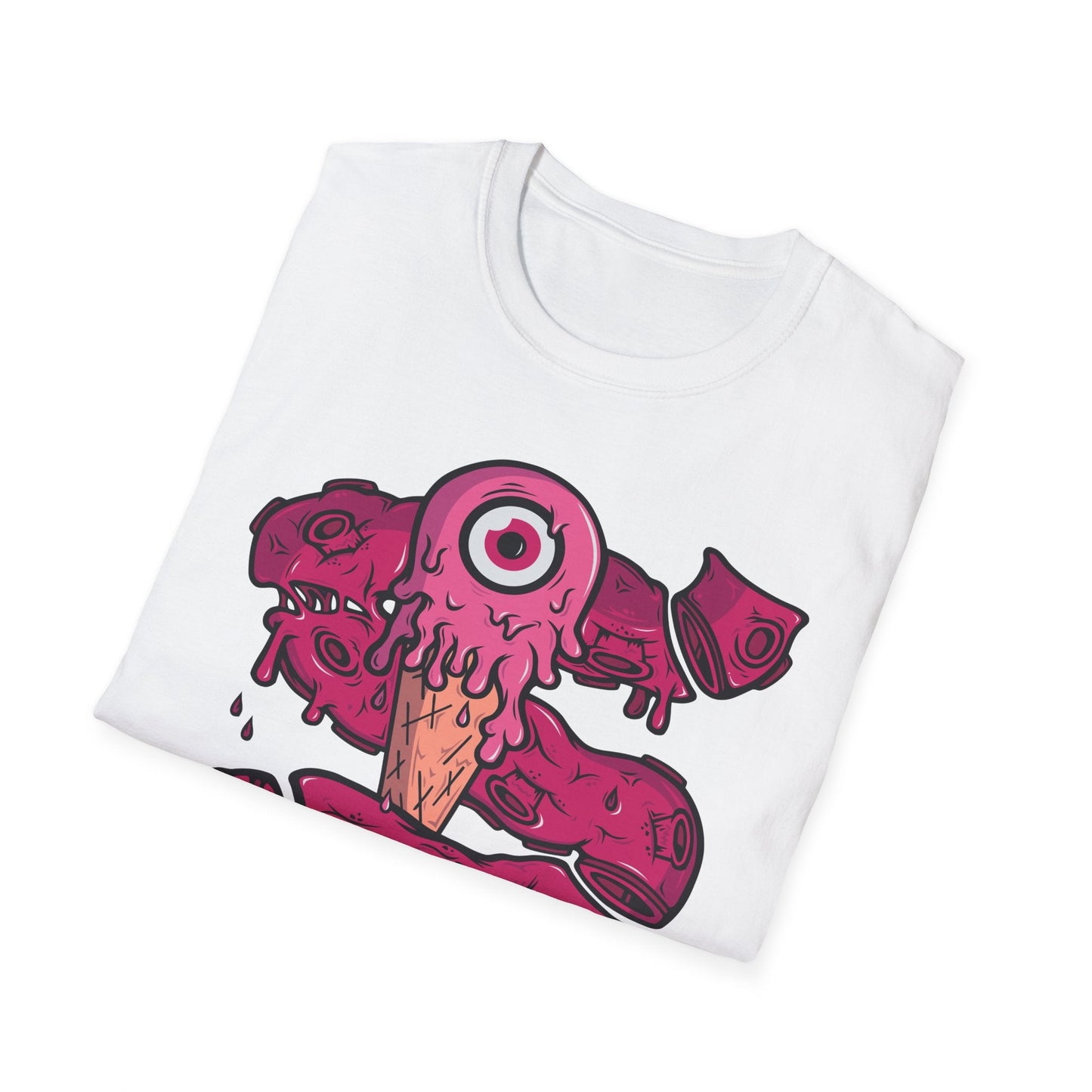 Cartoon T Shirt Animation Tee Funny Graphic Tee Unisex Gildan Softstyle Cotton 64000