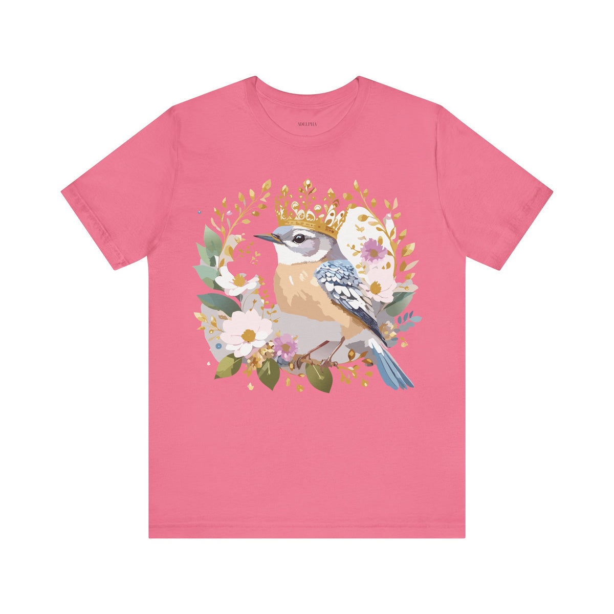 Medallion Graphic Unisex Cotton Bella+Canvas Tee with Art Design d50