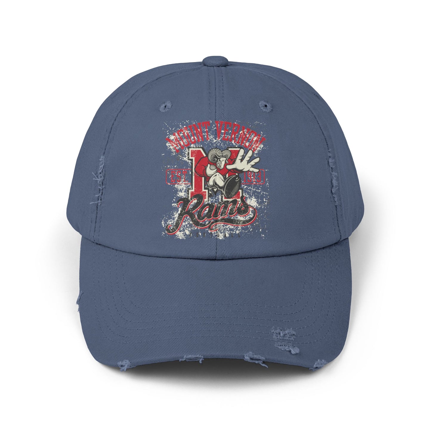 Unisex Vintage Sports Logo Cap, Cap with Sports Logo, Cap with Band Logo