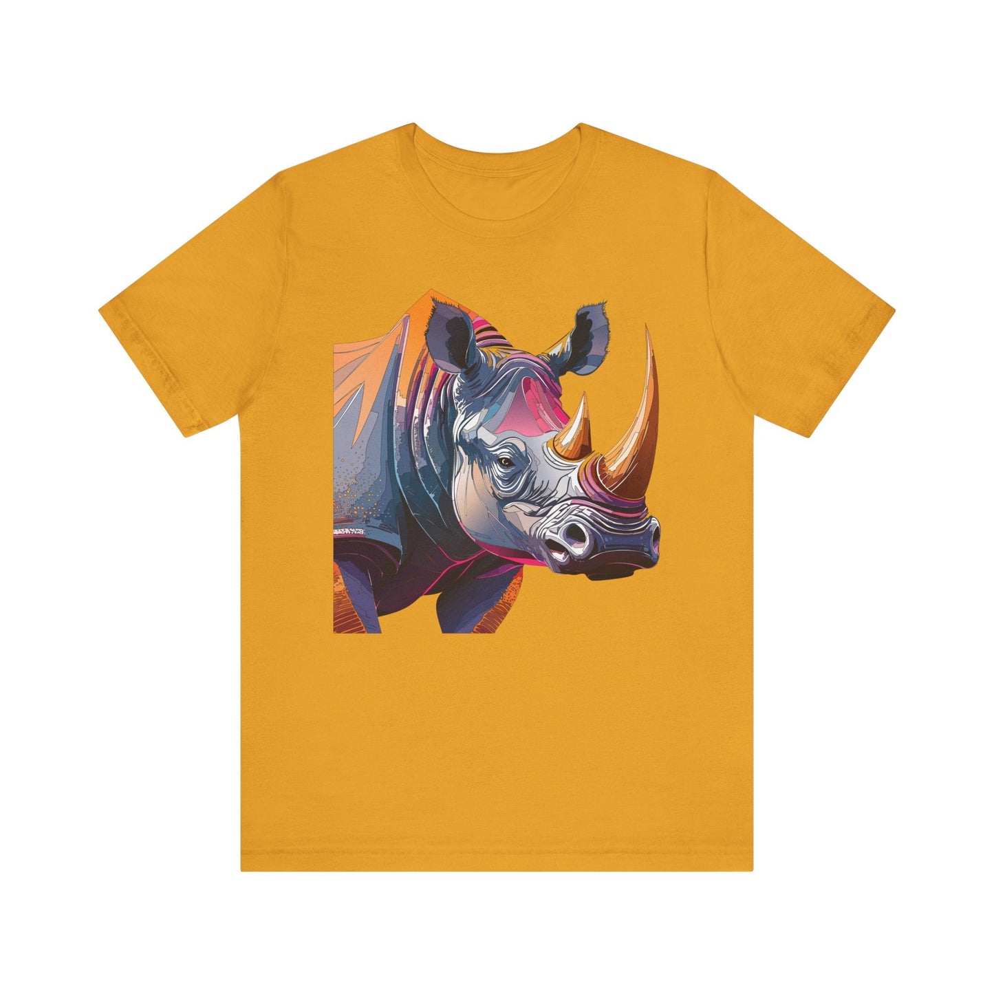 Unisex Animal Print Tee Shirt Featuring Wild Animals Art Design For Everyday Wear
