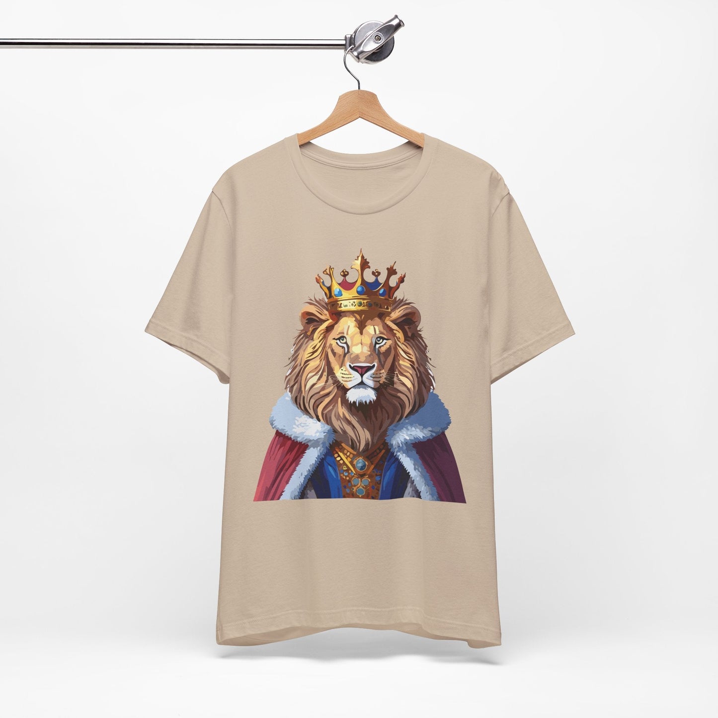 Unisex Animal Tee Shirt With Wild Animal Art Design Softstyle Comfort Tee Gildan 64000