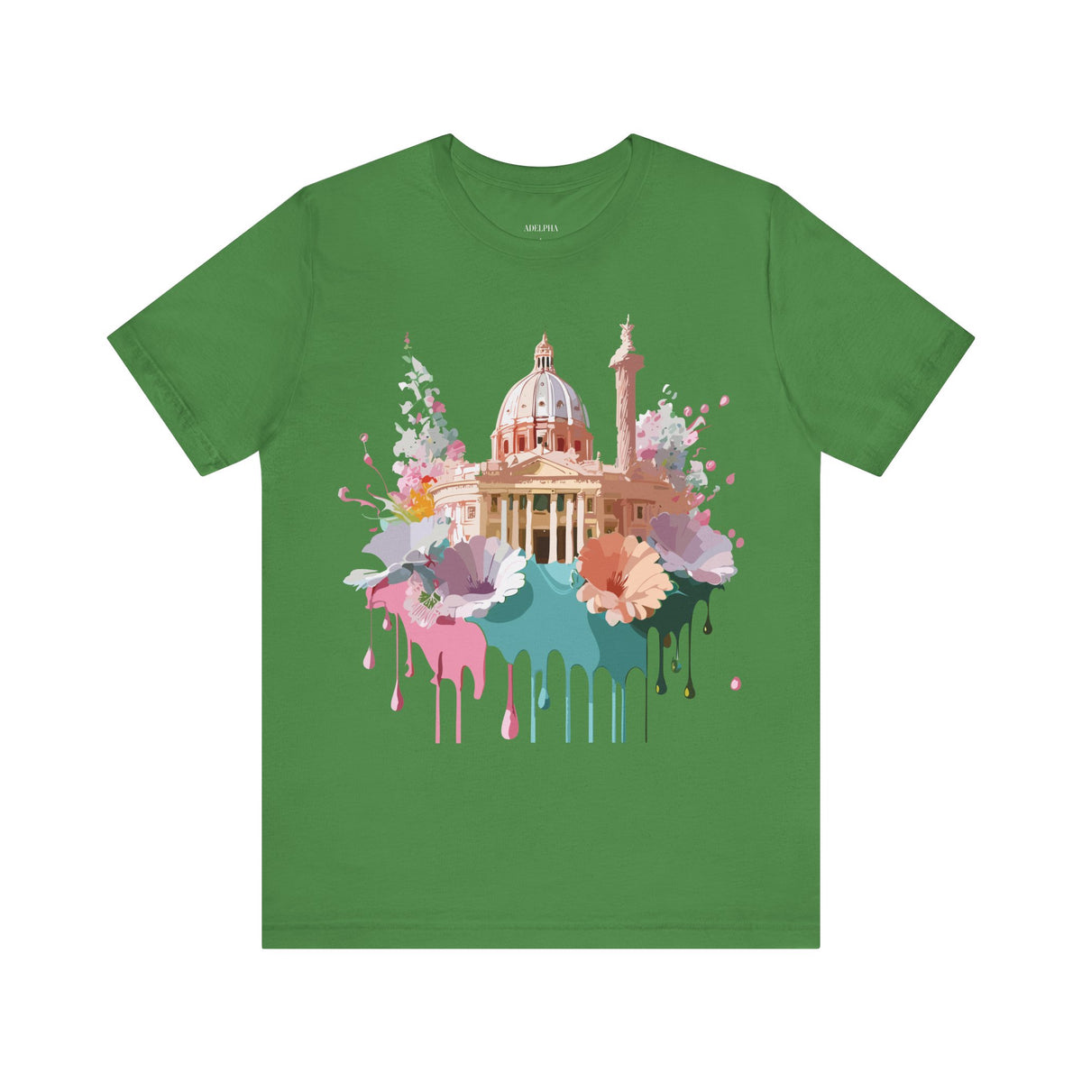 Graphic Unisex Cotton Bella+Canvas Tee Shirt with Rome