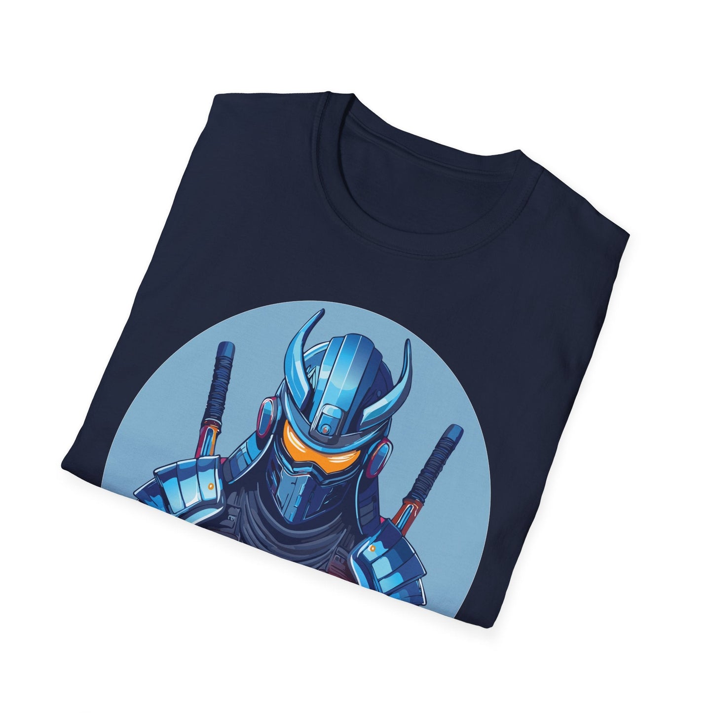 Samurai Shirt Unisex Softstyle T Shirt 100 Percent Ring Spun Cotton Gildan 64000