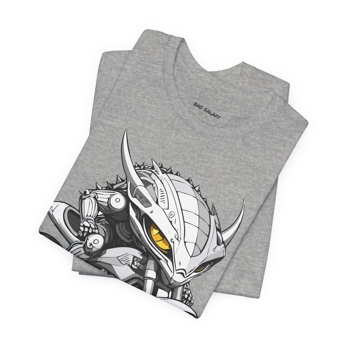 Alien Graphic Unisex Cotton Bella+Canvas Tee with Art Design b69