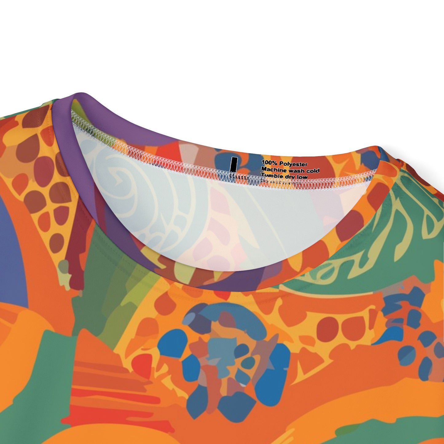 Unisex Abstract Shirt, Shirt with Abstract Print