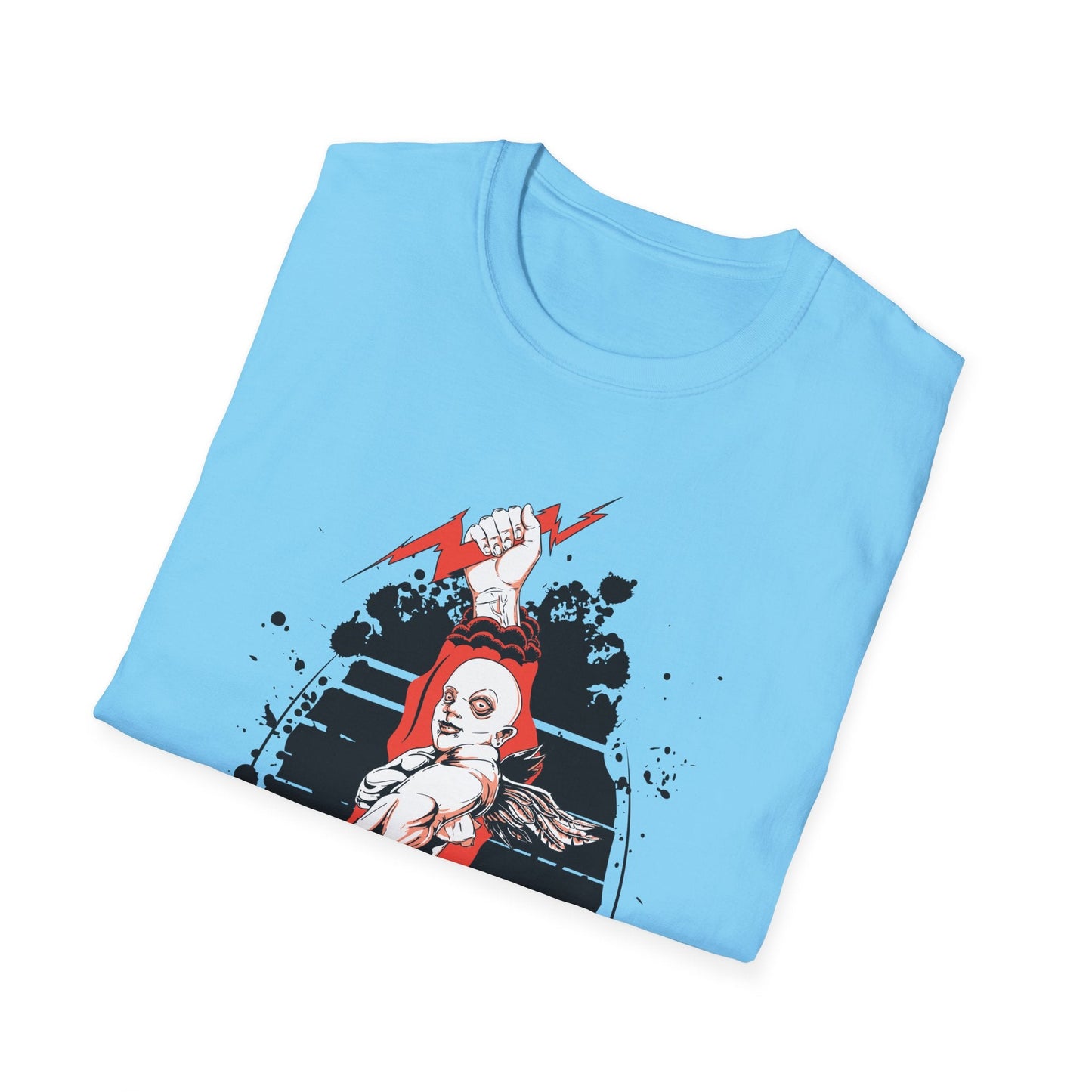Gildan Softstyle Art Design Graphic Tee Shirt Unisex 100 Percent Ring Spun Cotton