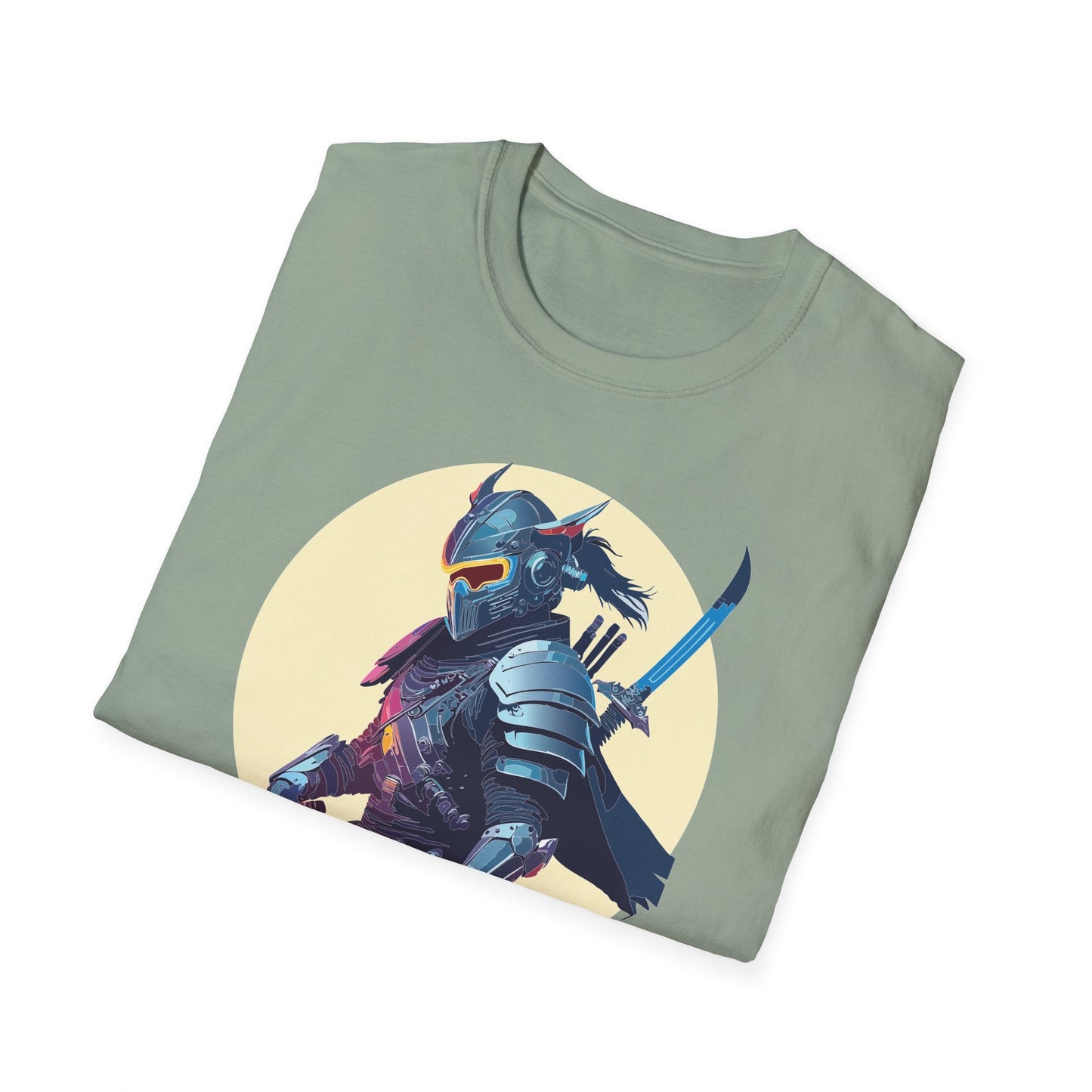 Samurai Shirt Unisex Softstyle Short Sleeve T Shirt Gildan 64000 Breathable Comfort Wear