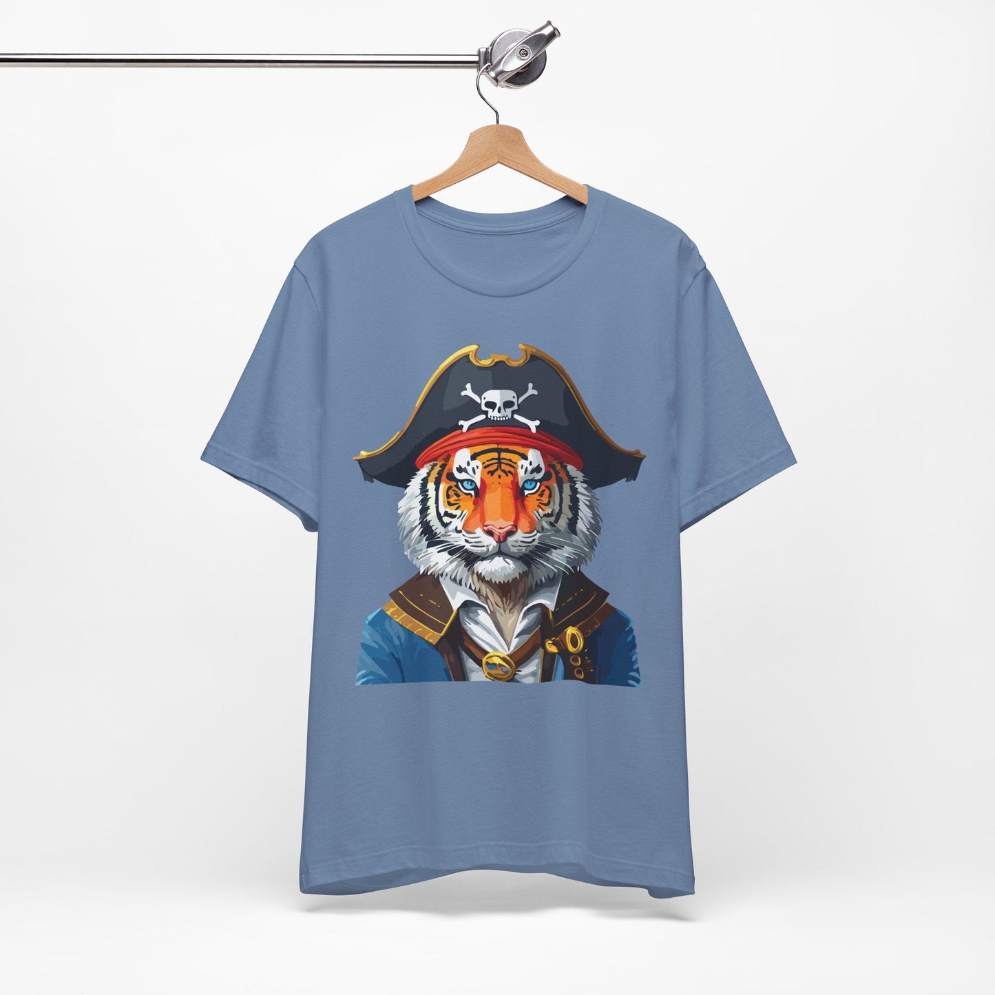 Unisex Animal Tee Shirt With Art Design Wild Animals Shirt Gildan Softstyle 64000