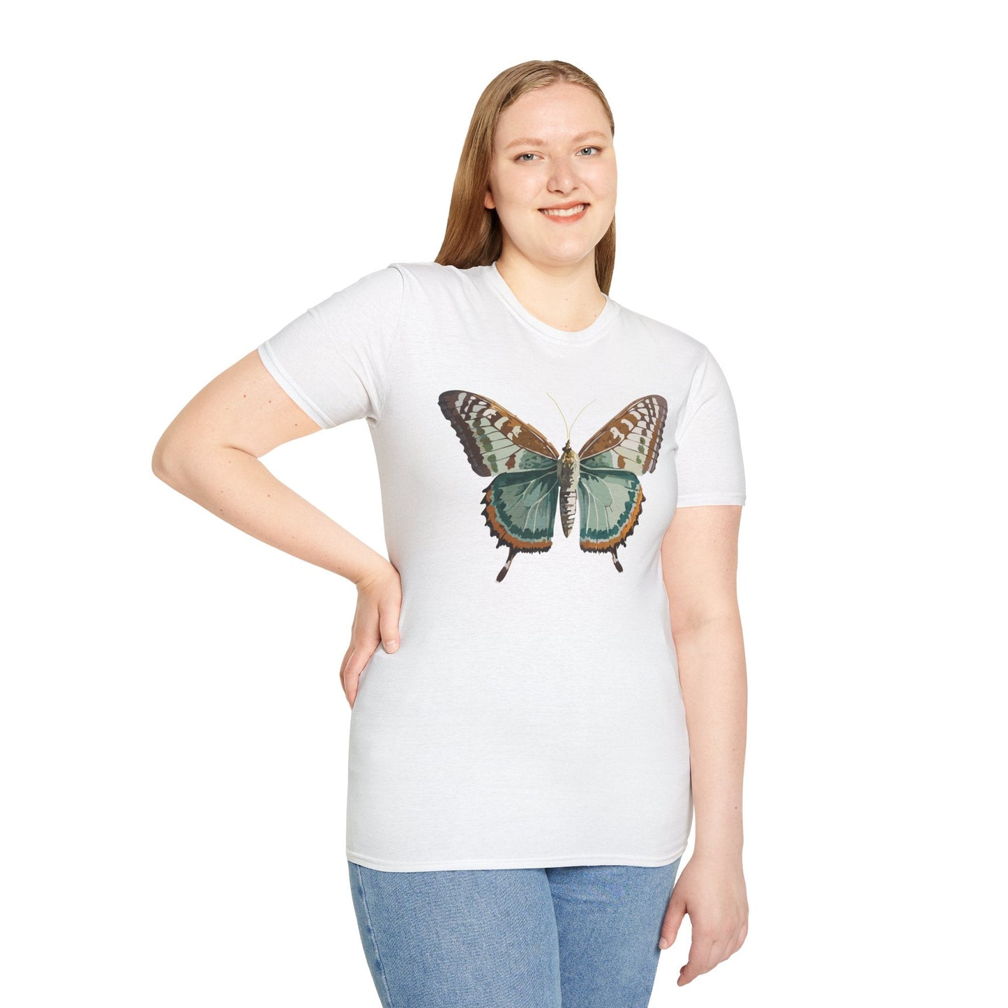 Butterfly Monarch Shirt Unisex Gildan Softstyle 64000 T Shirt 100 Percent Cotton