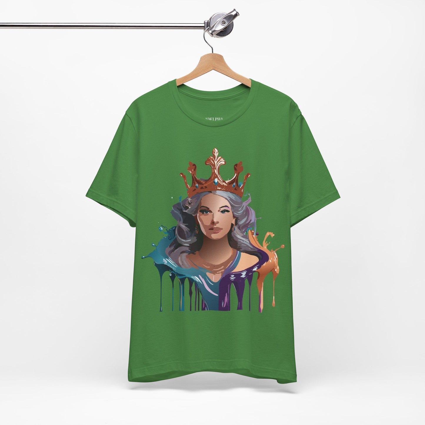 Queen Graphic Tee By Adelpha Art Design Unisex Short Sleeve Vintage Inspired Shirt