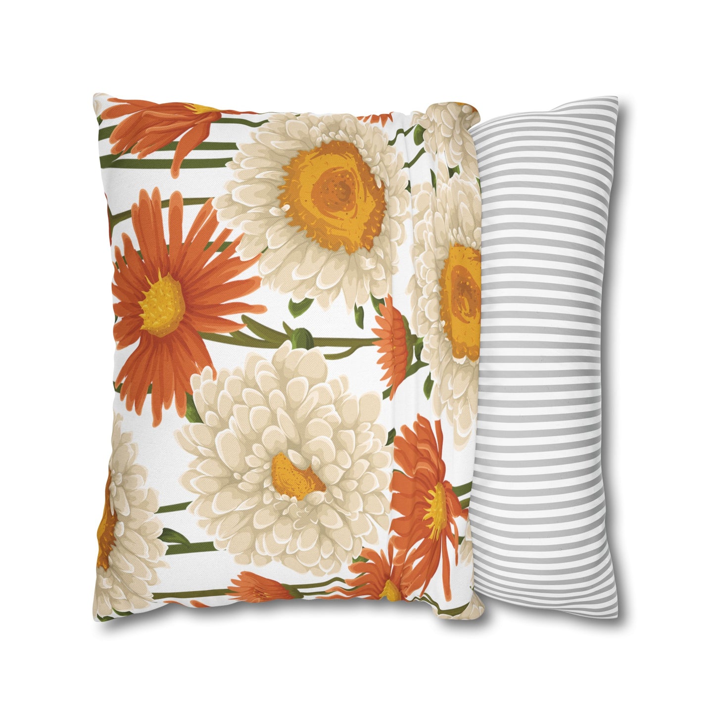 Floral Poly Pillowcase