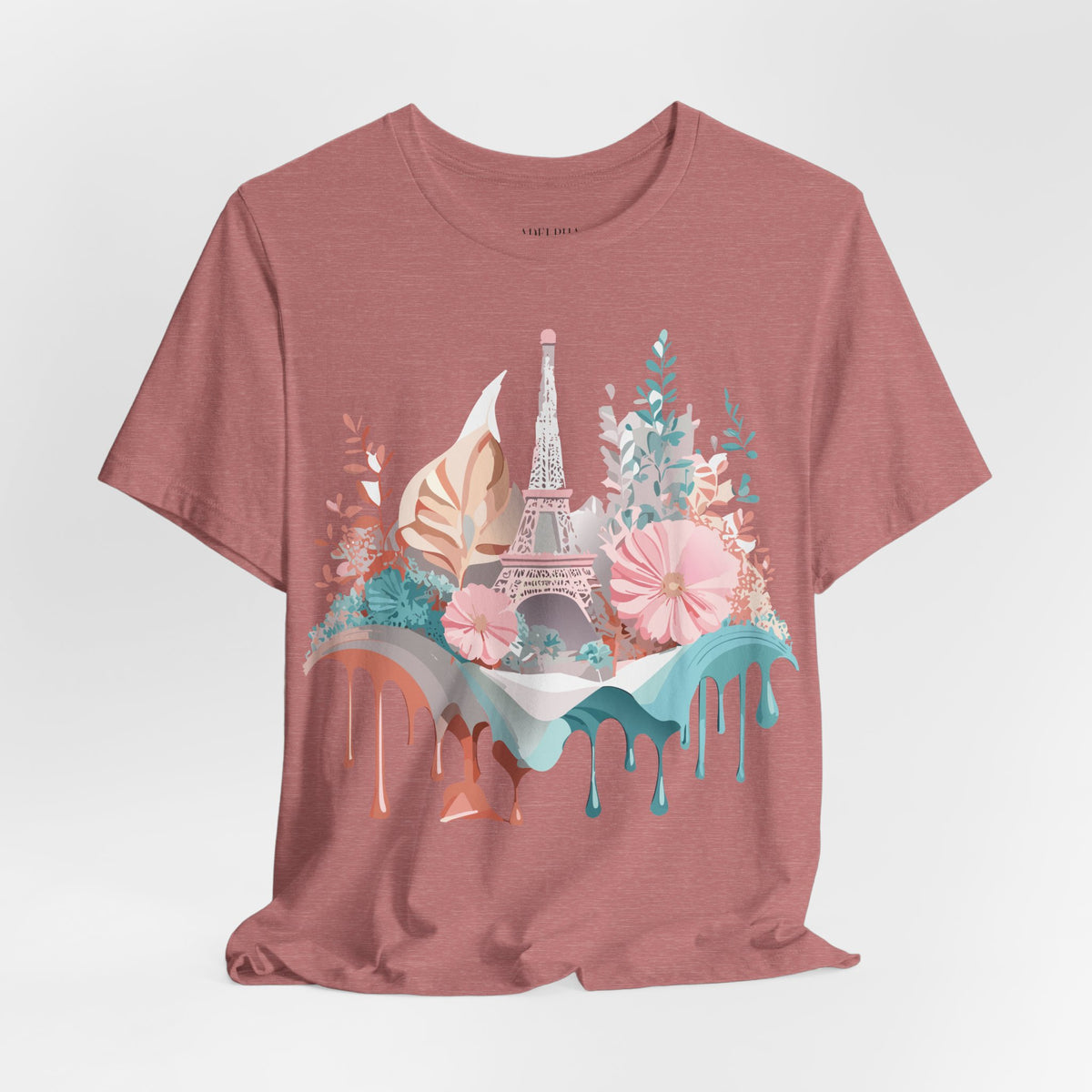 Unisex Cotton Bella+Canvas Tee with Paris
