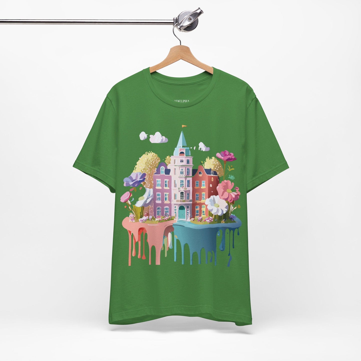 Amsterdam Tourist Shirt Unisex Graphic Tee Vintage Inspired Artwork Art Design By Adelpha