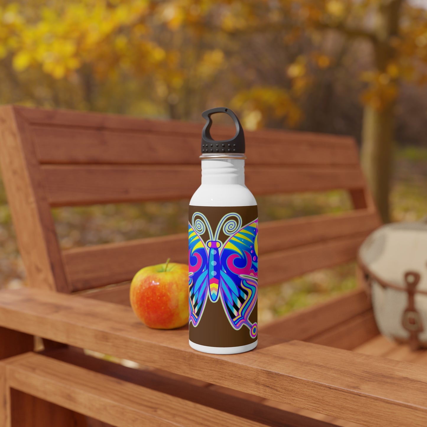 Bouteille d'eau Tumbler avec des motifs artistiques 