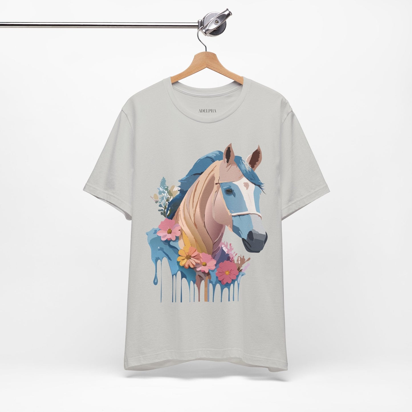 Horse Graphic Unisex 100 Cotton Vintage Animal Art T-Shirt 13
