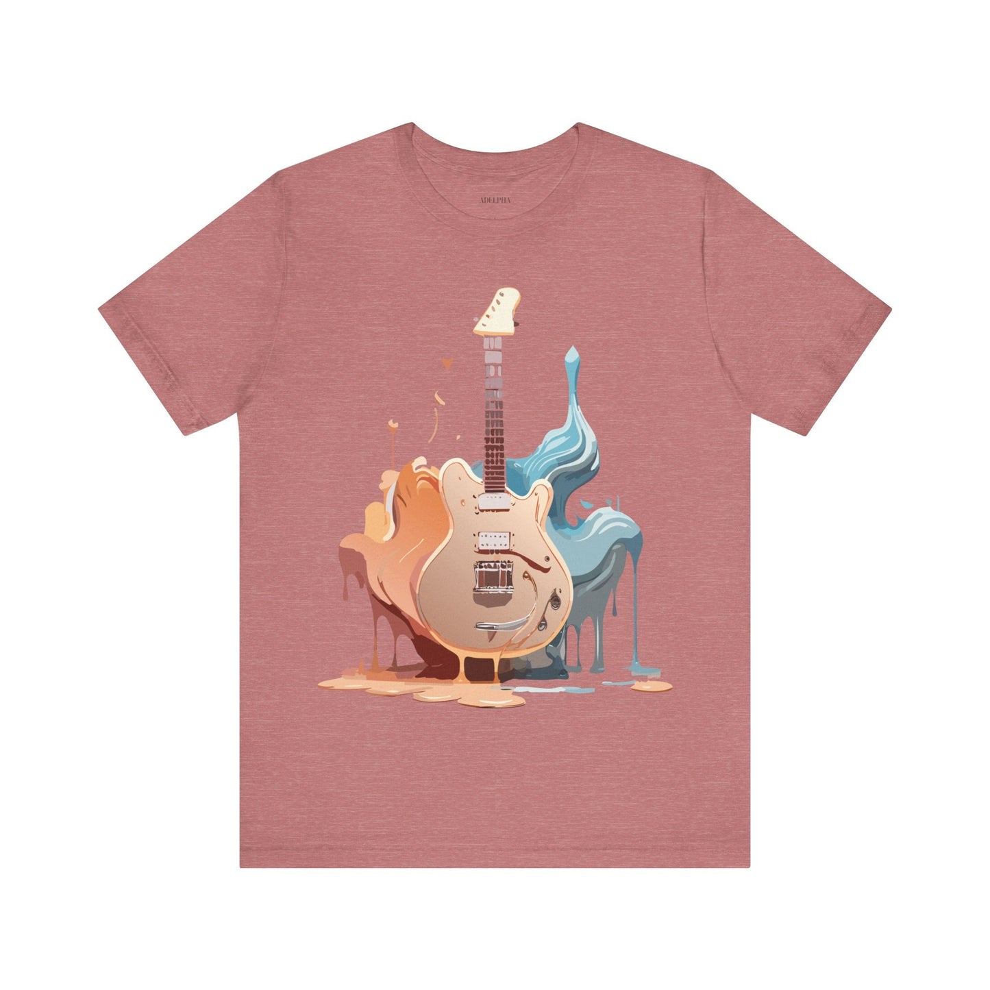 Music Graphic Tee Unisex Jersey Short Sleeve Adelpha Vintage Inspired Artwork Premium Design