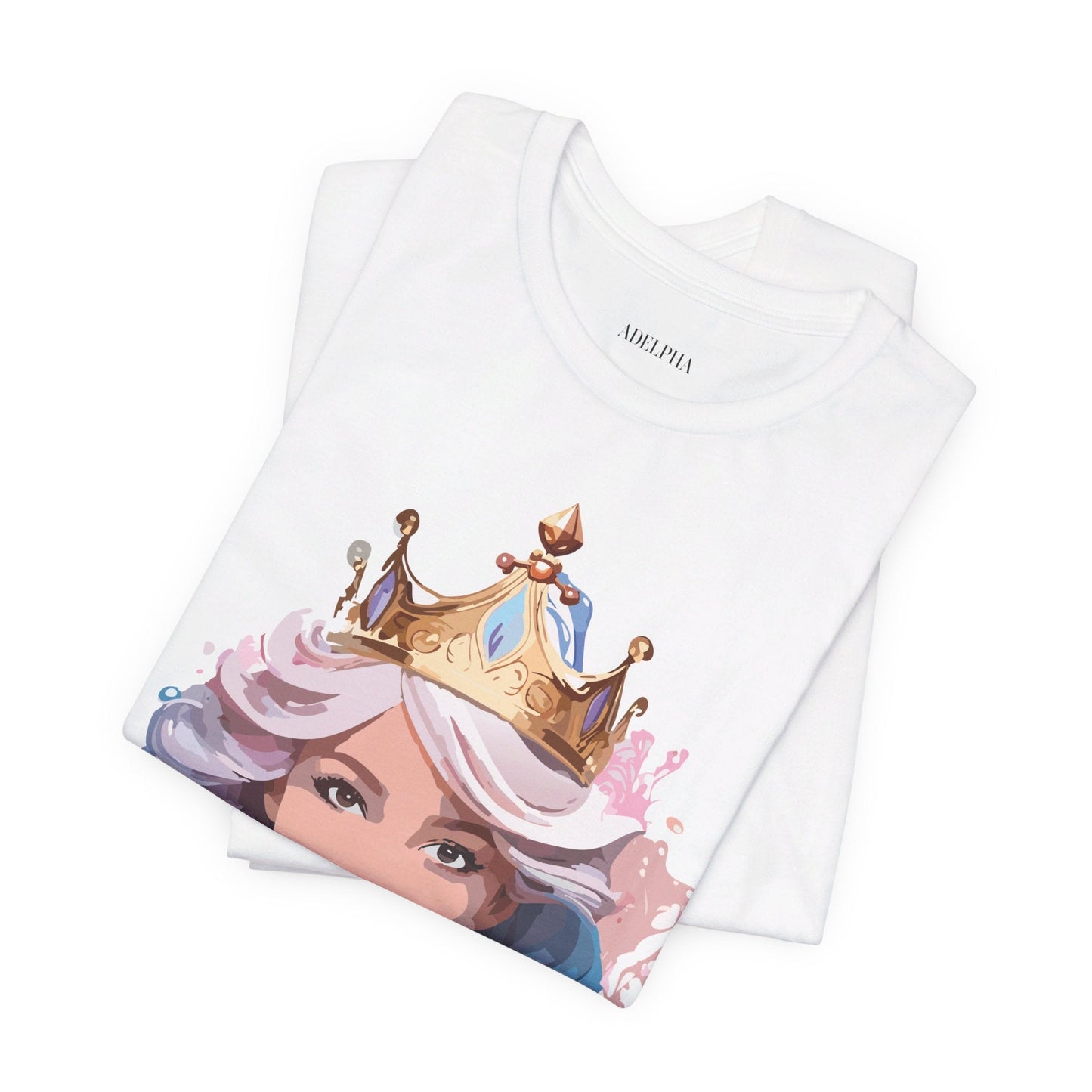 Queen Graphic Tee From Adelpha Vintage Inspired Art Design Unisex Jersey Short Sleeve
