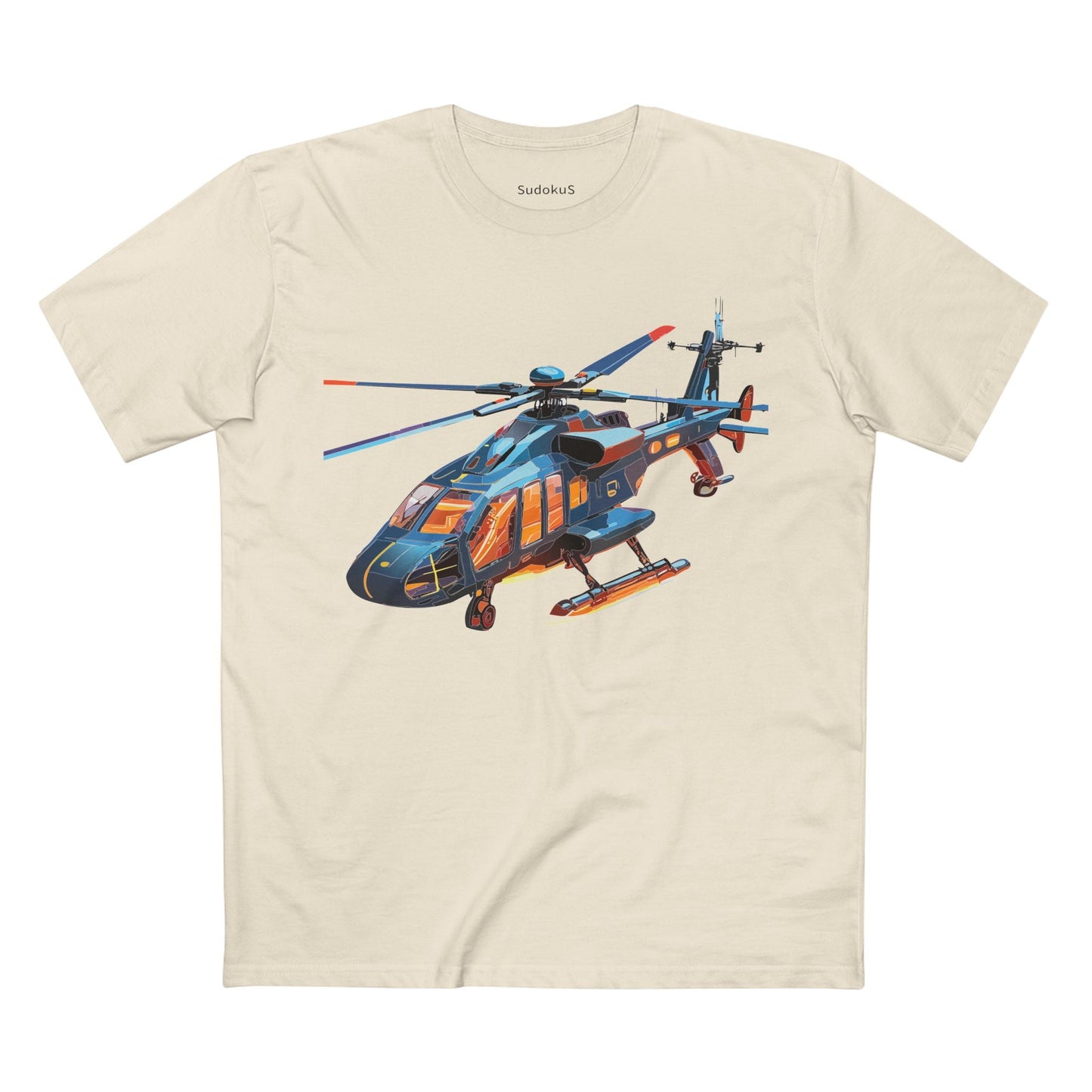 Chopper Graphic Unisex 100 Cotton Staple Tee 3