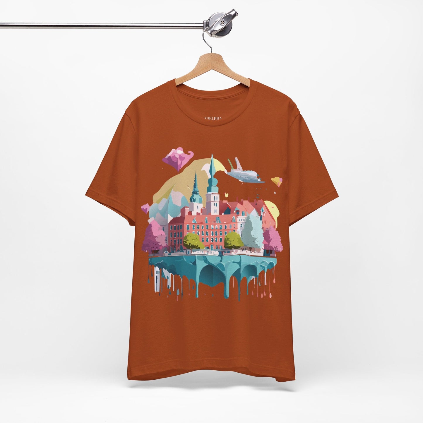 Germany Graphic Tee Unisex Jersey Short Sleeve Vintage Inspired Art Shirt By Adelpha