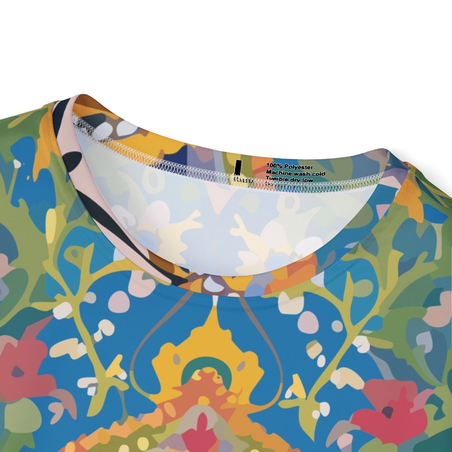 Unisex Floral Print Shirt, Shirt with Floral Print