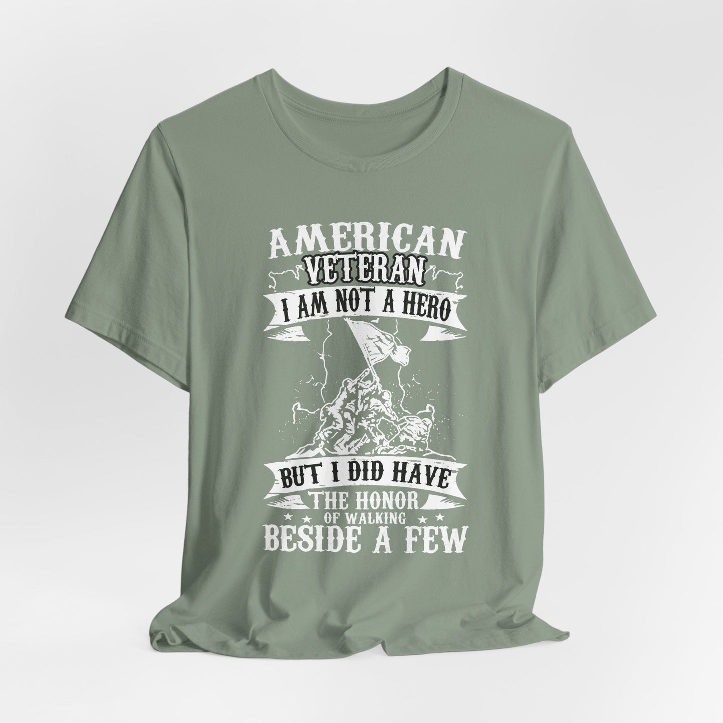Army Veteran Patriotic Graphic Design Unisex Cotton T-Shirt v53