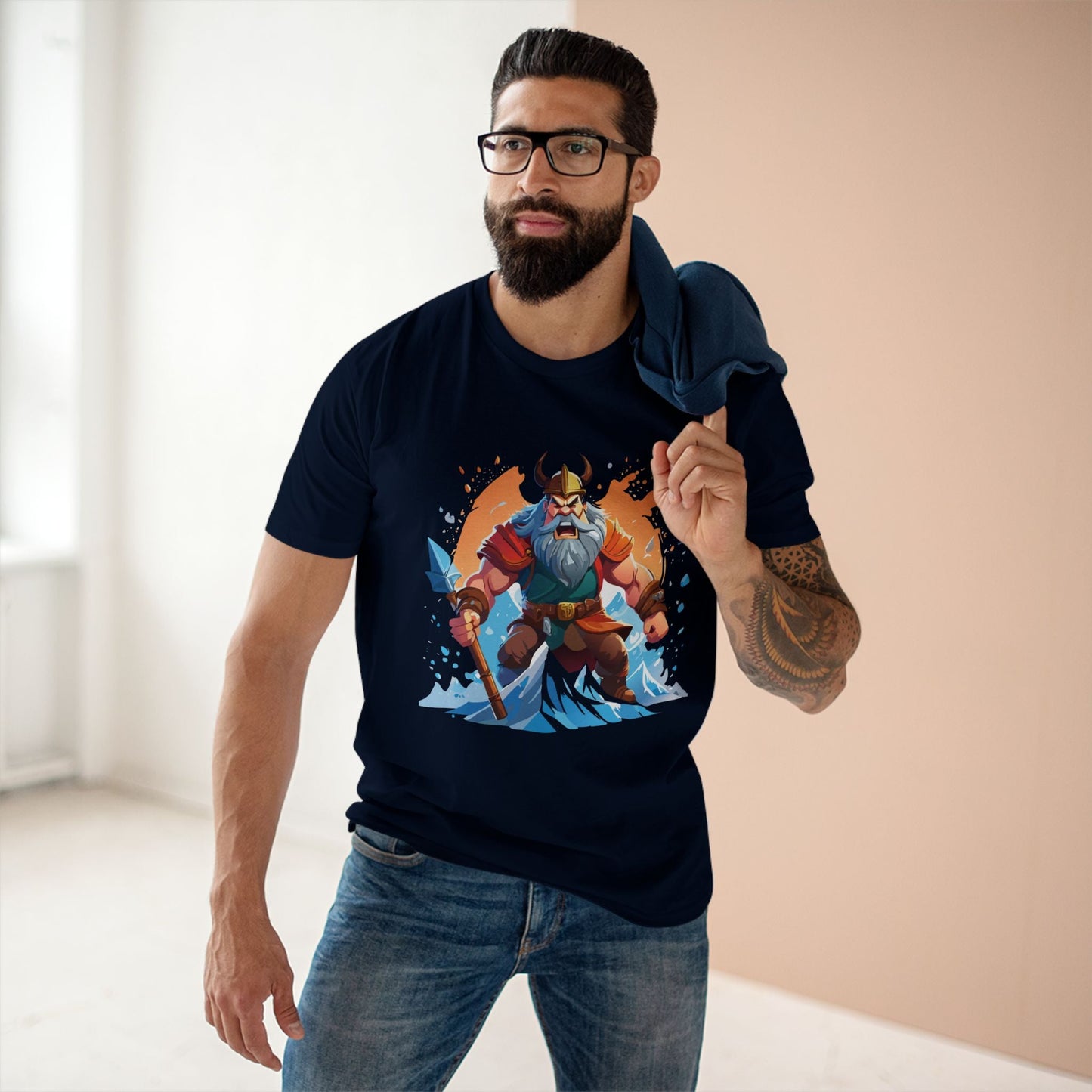 Viking Graphic Unisex 100 Cotton Staple Tee 21