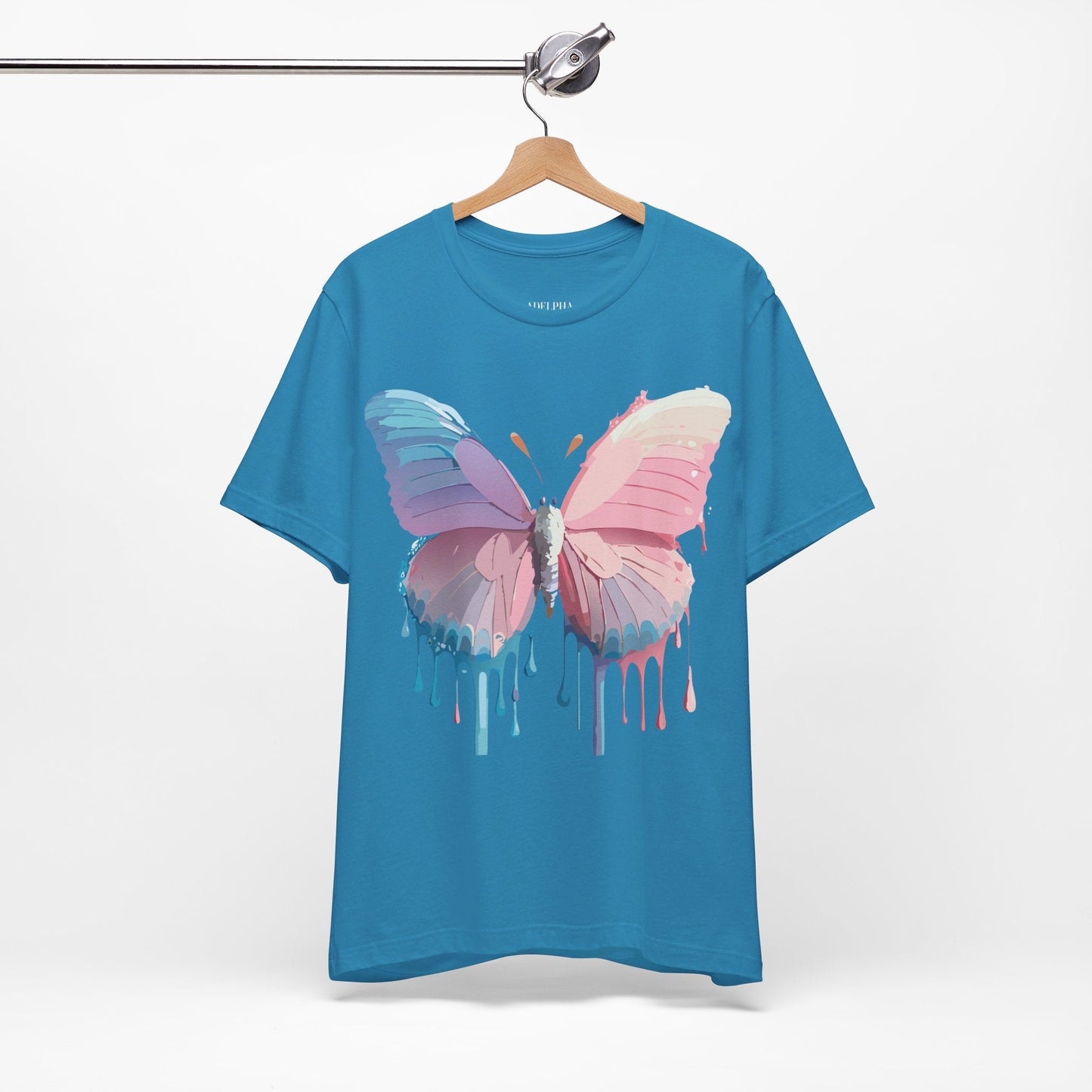 Adelpha Butterfly Graphic Tee Unisex Short Sleeve Art Design Shirt