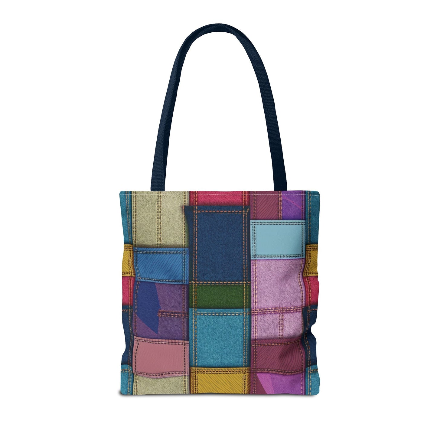 Denim Canvas Bag, Tote Bag Denim Printify