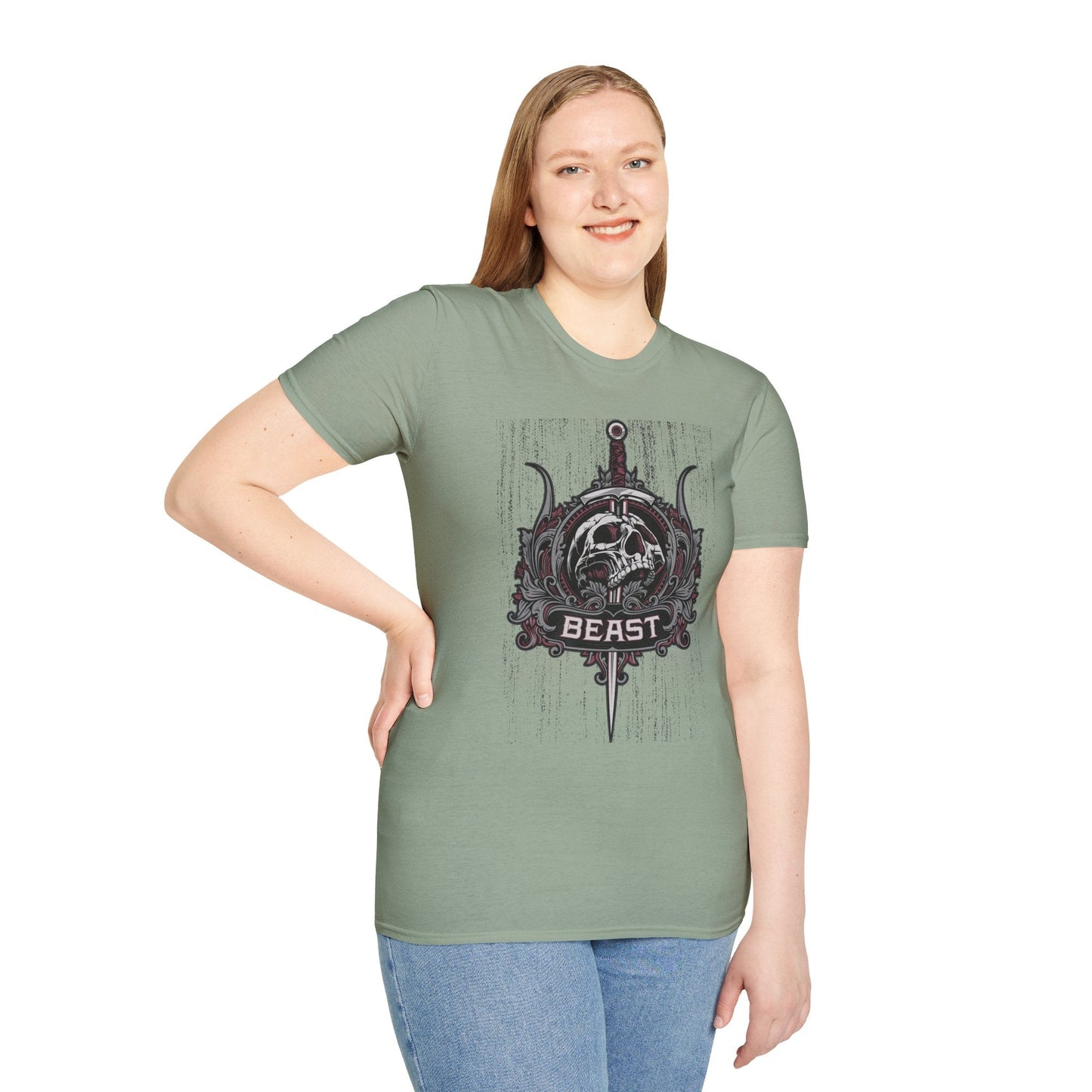 Art Design Graphic Tee Shirt Unisex Gildan Softstyle 64000 Cotton 4.5 Oz Lightweight Comfort