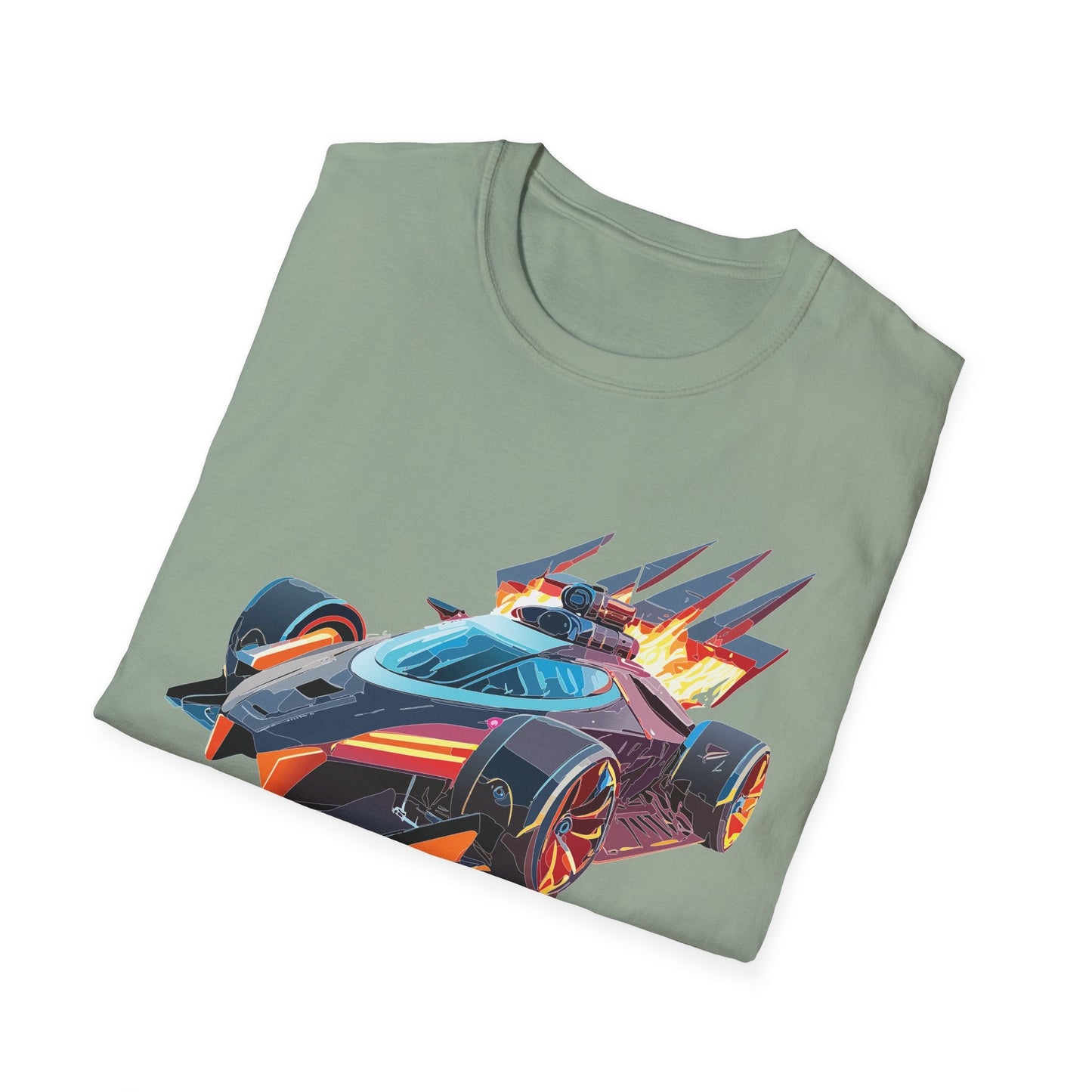 Car T Shirt Unisex Softstyle Cotton Tee With Cars Graphic Hot Wheels Design For Men Women