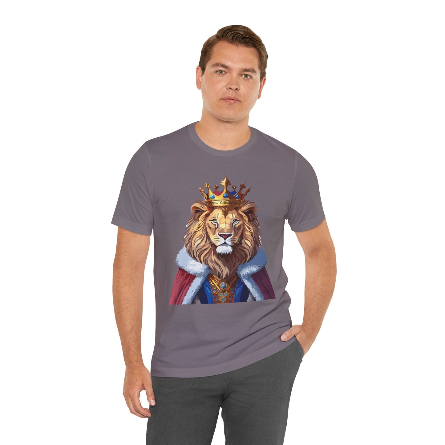 Unisex Animal Tee Shirt With Wild Animal Art Design Softstyle Comfort Tee Gildan 64000