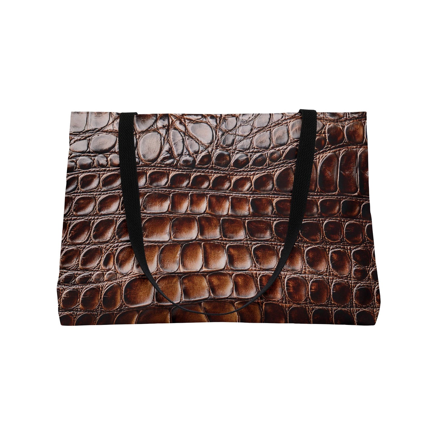 Leather Print Big Bag High-Quality 100% Spun Poly 24x13 Canvas Art Bag L-15