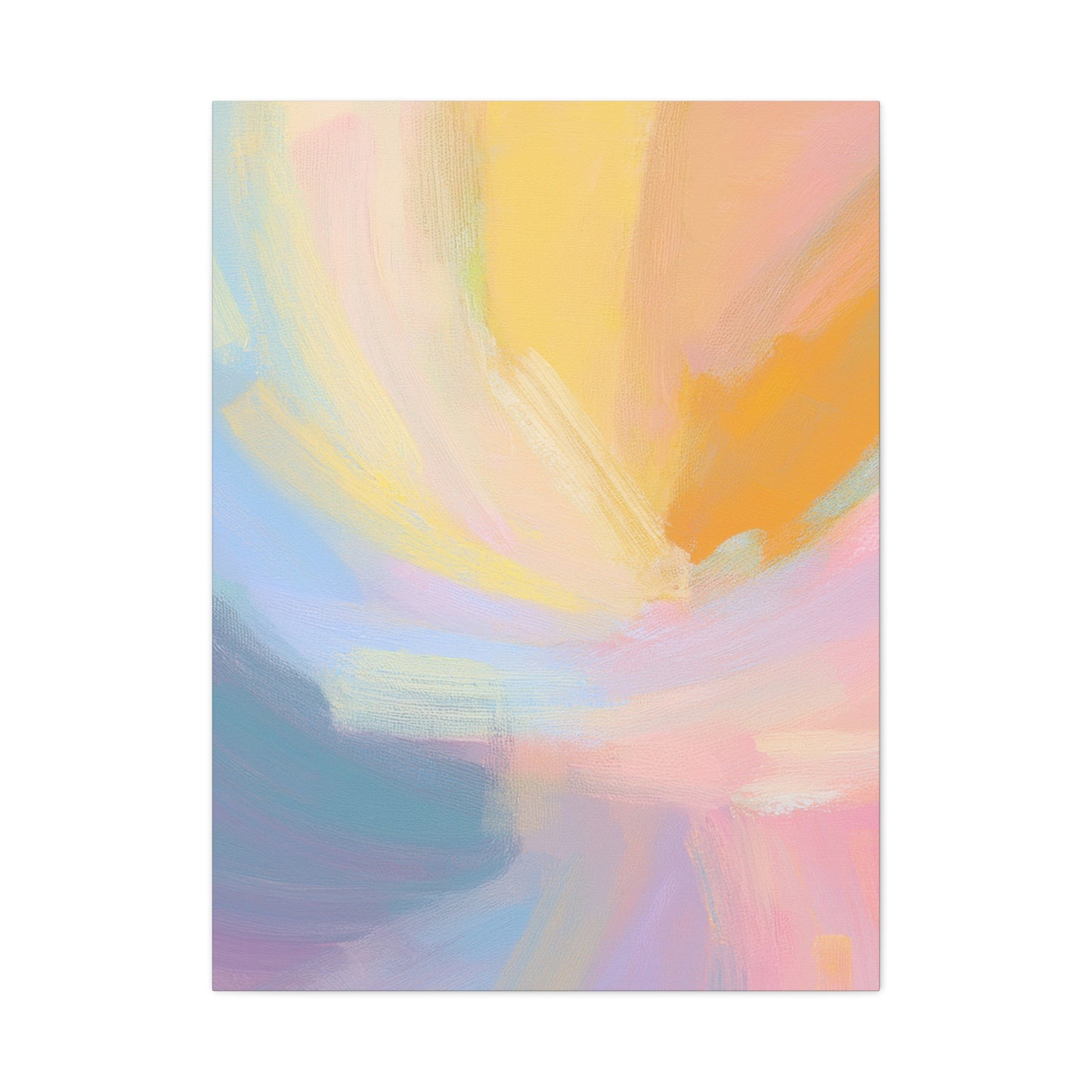 Abstract Pastel Painting Print Canvas 20x24,20x30,24x30 24x32,24x36,30x40 32x48,36x48,40x60 Pine-Wood Inner Frame ABS-95