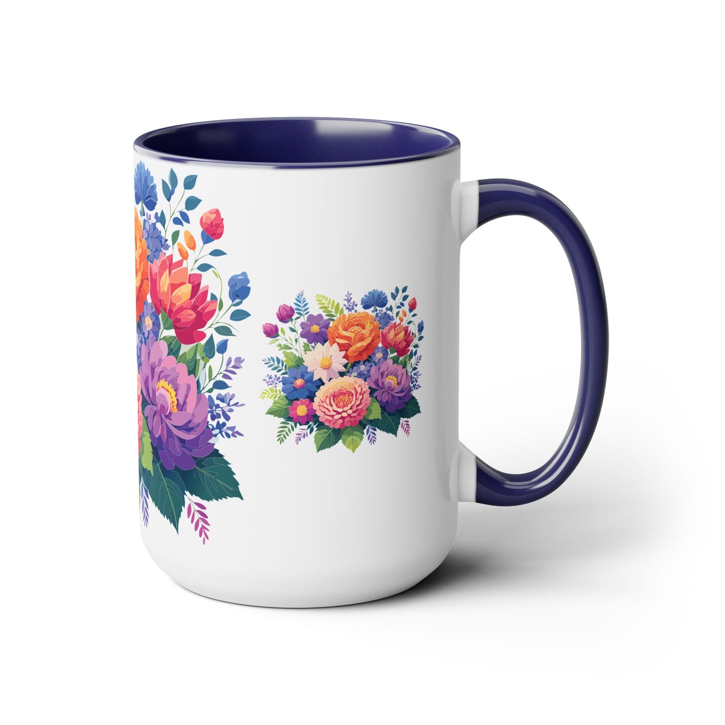 Floral Mug, Floral Cup