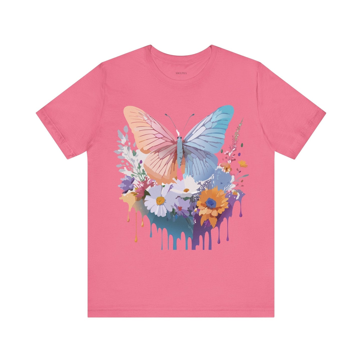 Butterfly Graphic T Shirt Unisex Adelpha Artwork Tee Vintage Style