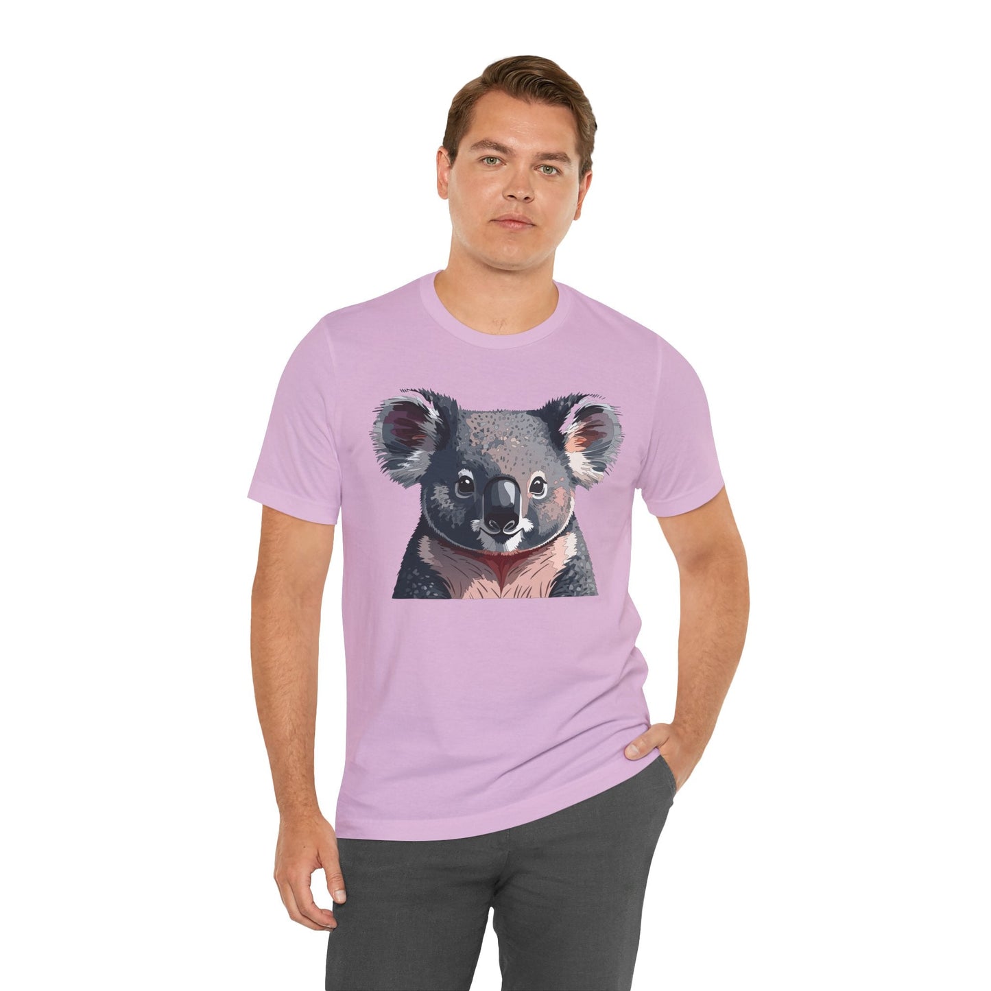 Unisex Animal Shirt Graphic Tee With Wildlife Art Design Animal Print Short Sleeve Casual Wear