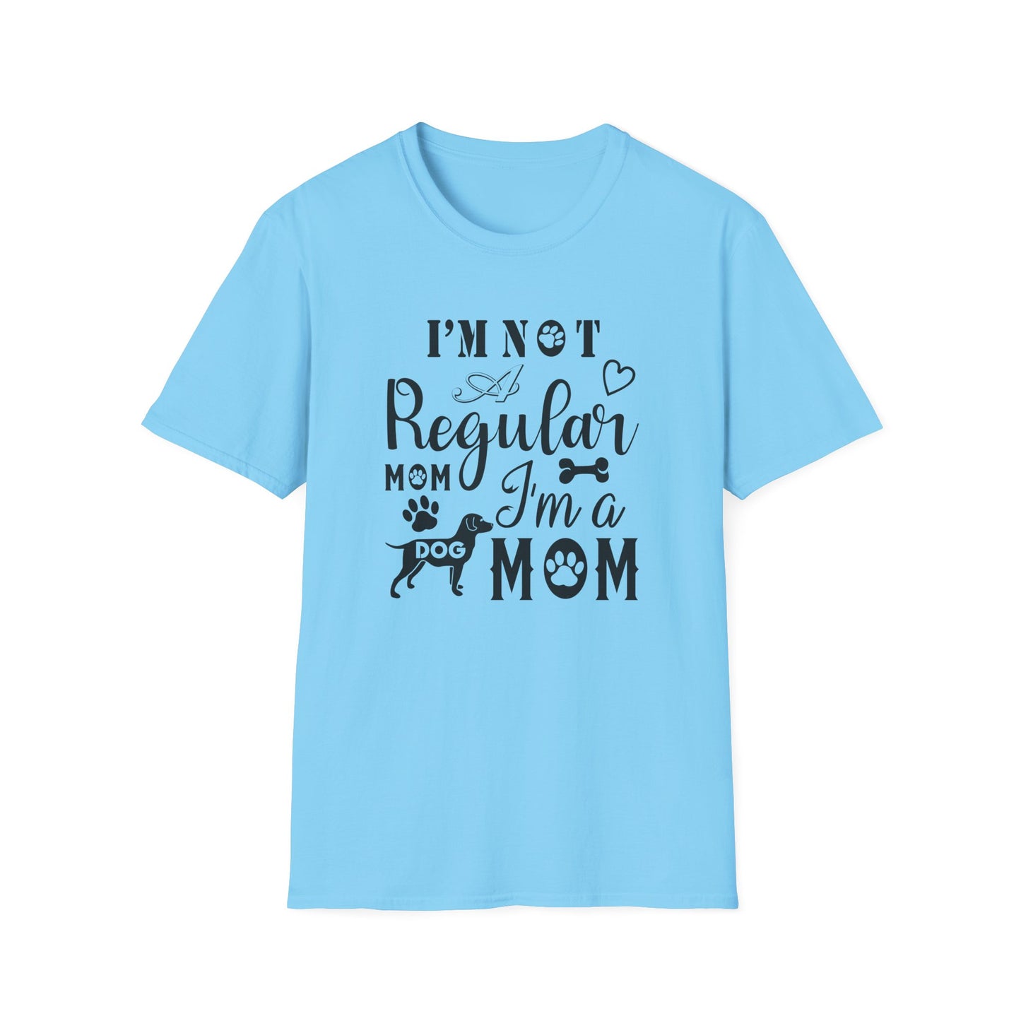 Dog Mom Pet Lover Graphic Unisex Cotton T-Shirt
