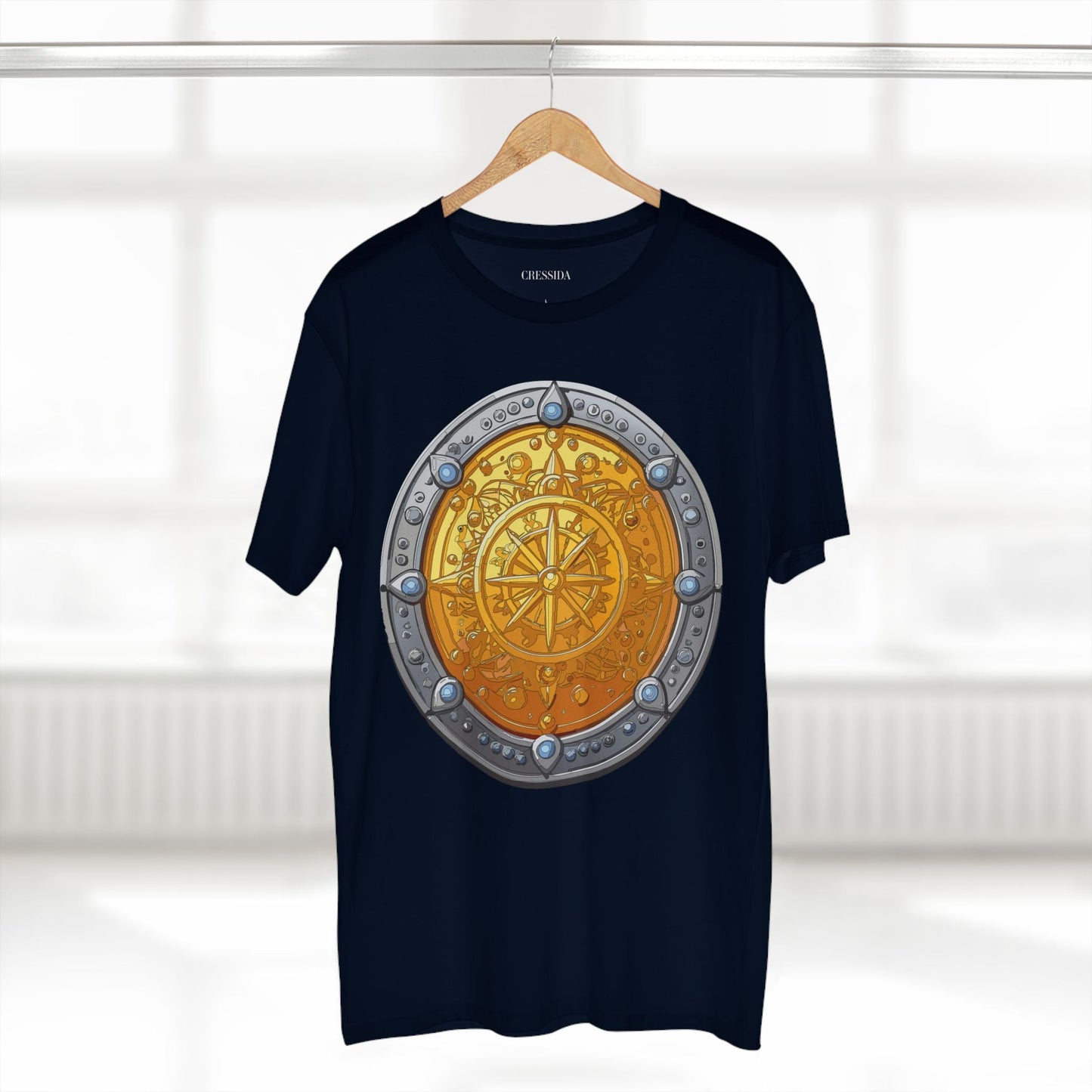 Antique Gold Coin Graphic Design T-Shirt Unisex 100 Cotton With Golden Print Artwork Tee 9