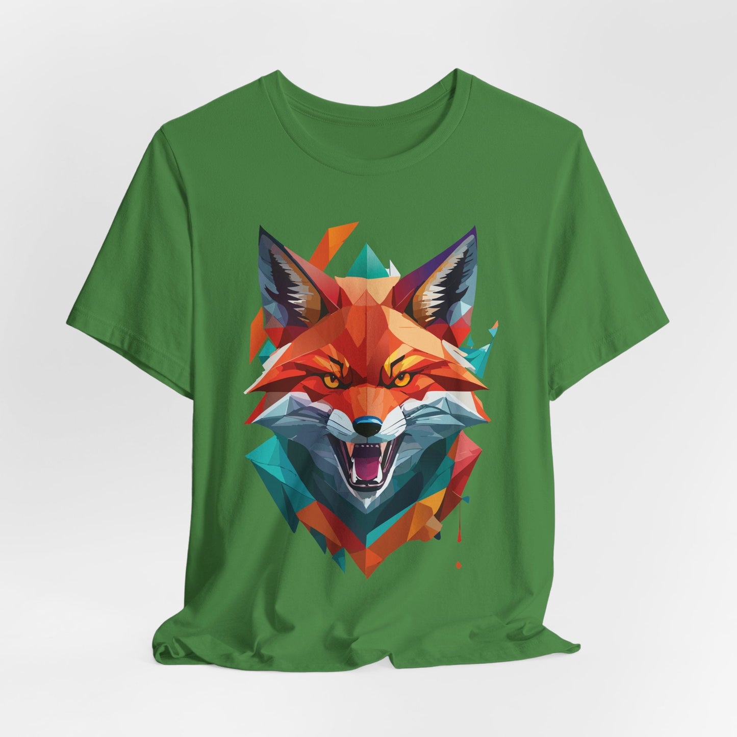 Unisex Animal Print Tee Shirt With Wild Animals Art Design For Men Women Soft Cotton