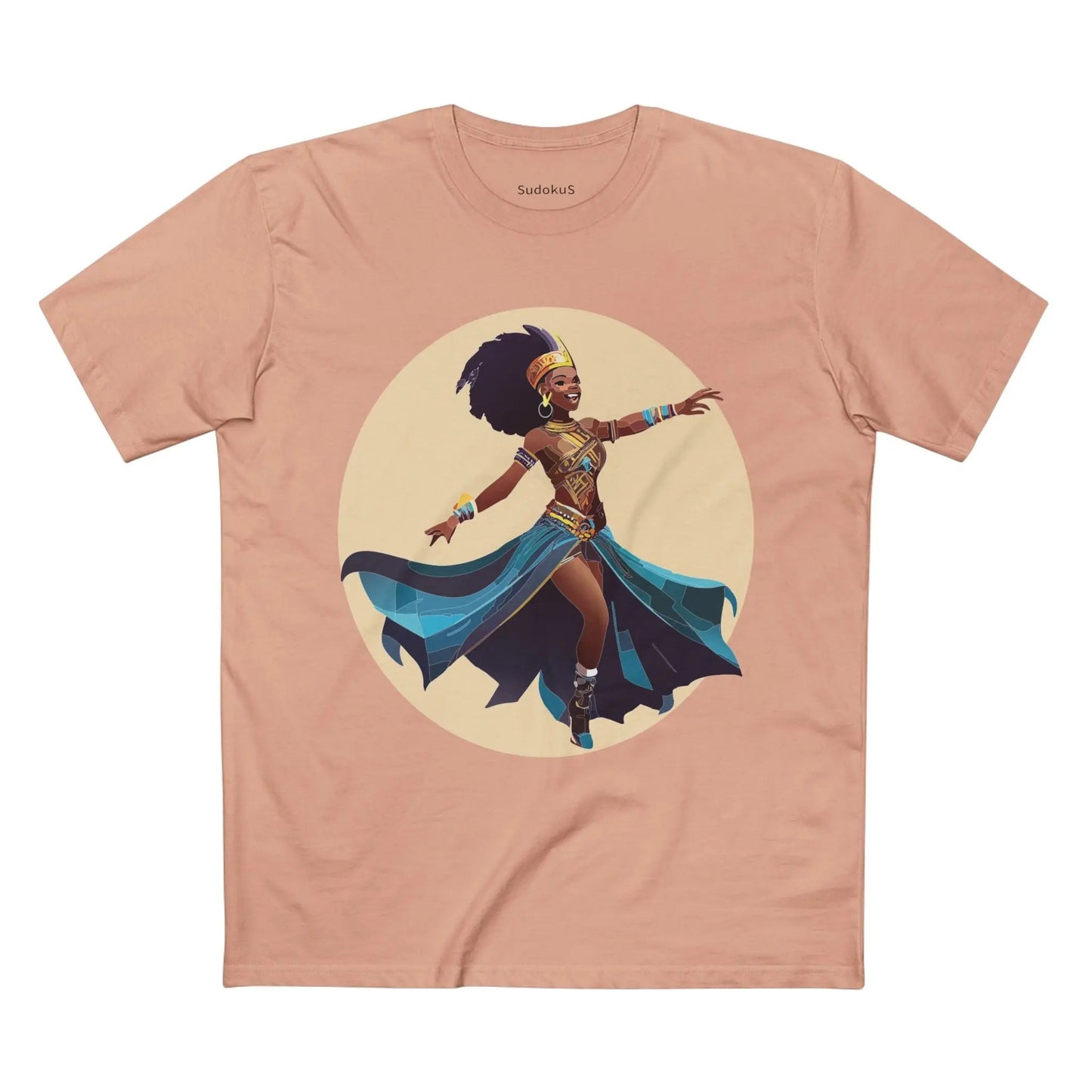 Dancer Graphic Unisex 100 Cotton Staple Tee 10