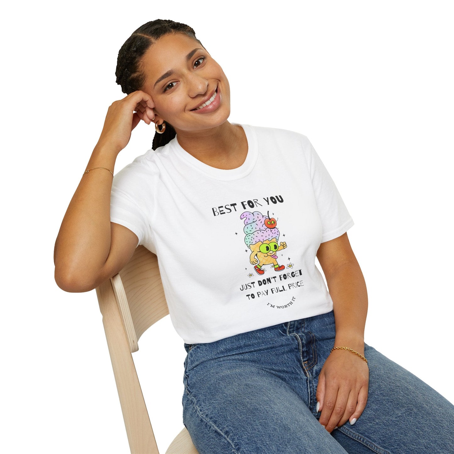 Funny Food T Shirts Unisex Softstyle Tee Cotton Gildan 64000 Short Sleeve Graphic Tee