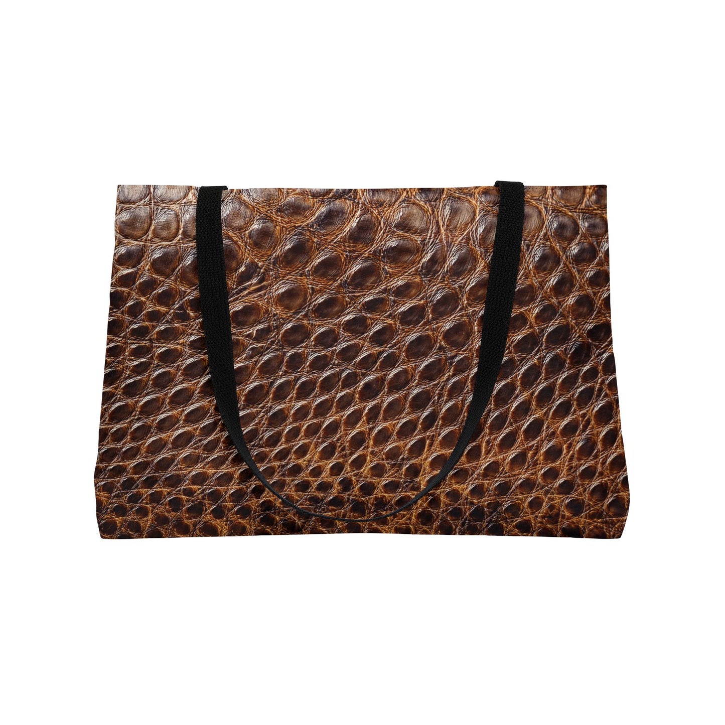 Leather Print Big Bag High-Quality 100% Spun Poly 24x13 Canvas Art Bag L-22